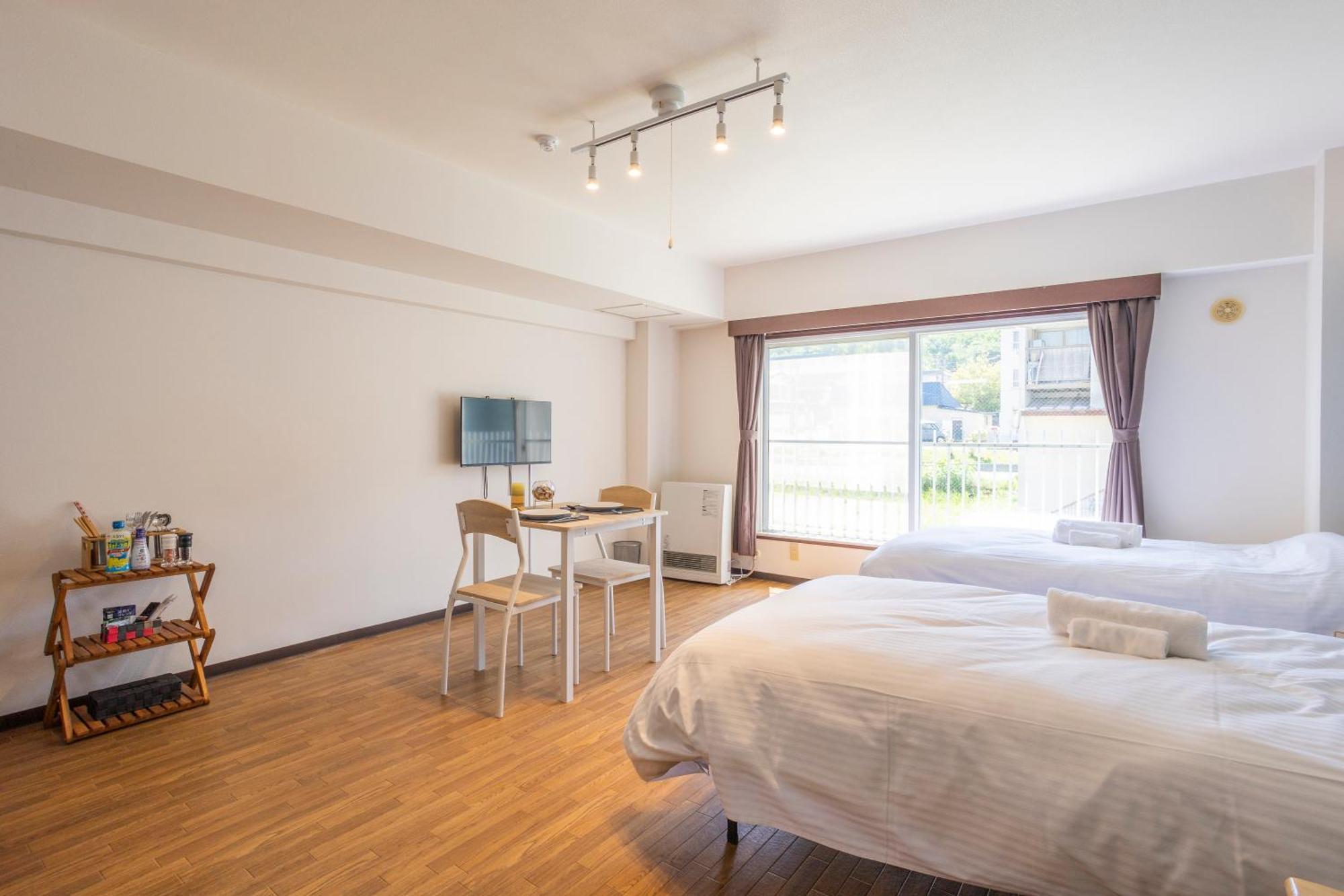 レイクトーヤビルディング Apartment Toyako Exterior foto